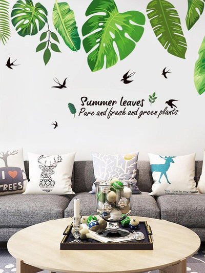Tropical Leaves Wall Decal-others-Des Mess