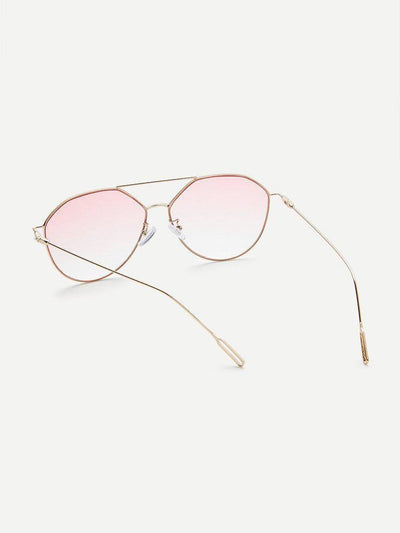 Double Bridge Ombre Sunglasses-accessories-Des Mess