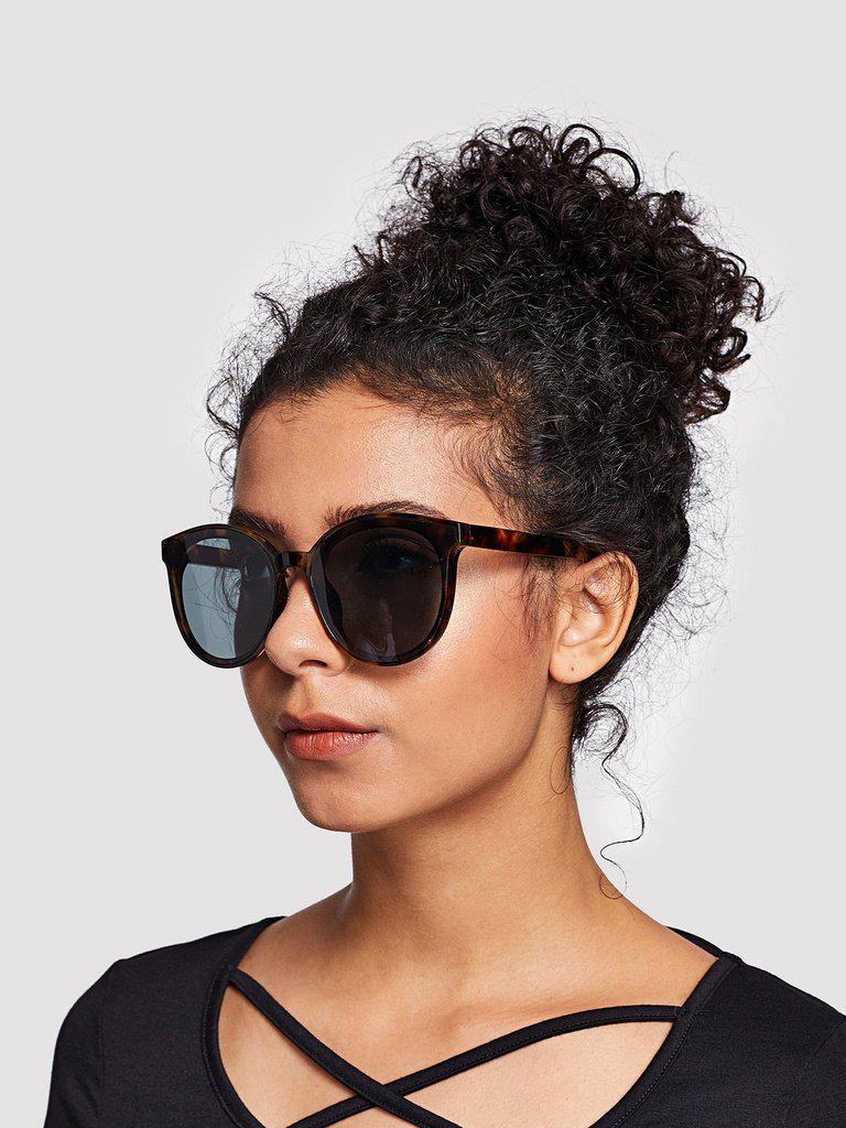 Cat Eye Mirror Lens Sunglasses-accessories-Des Mess