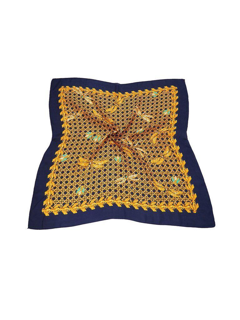Insect Print Bandana Scarf-accessories-Des Mess