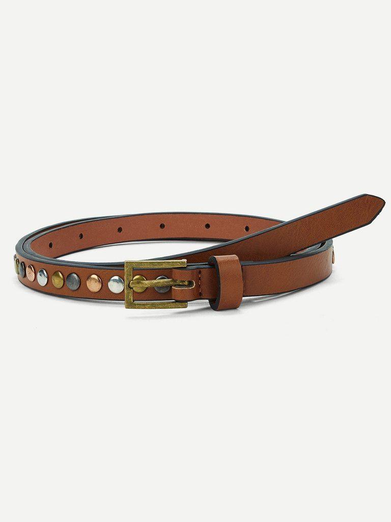 Stud Decorated Belt-accessories-Des Mess