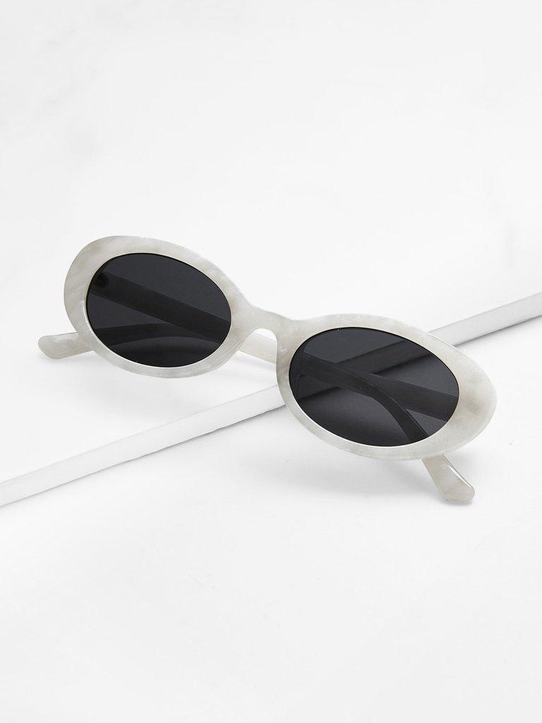 Two Tone Cat Eye Sunglasses-accessories-Des Mess