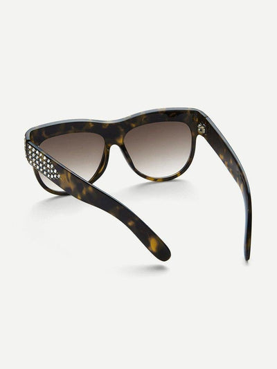 Rhinestone Decorated Sunglasses-accessories-Des Mess
