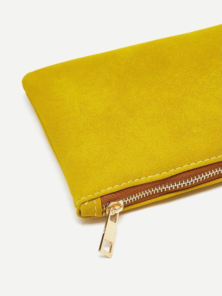 Suede Makeup Bag-makeup-Des Mess