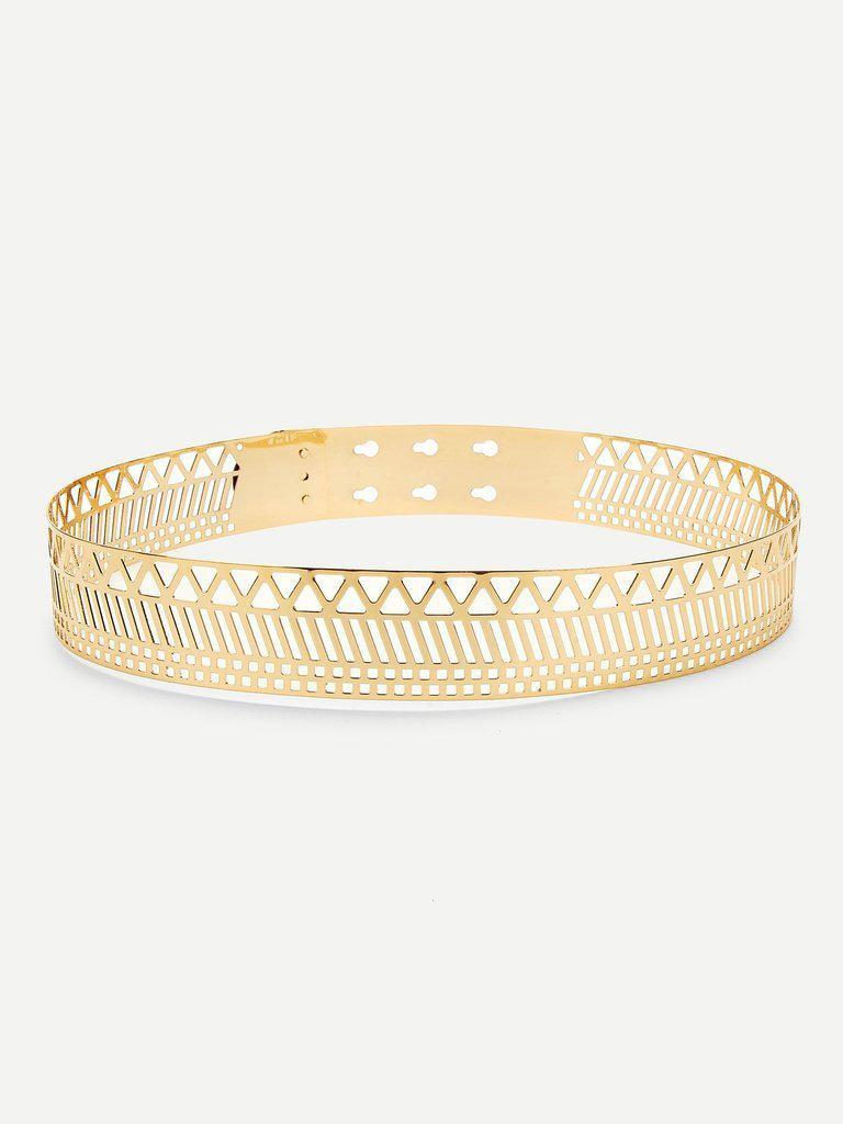 Hollow Out Wide Belt-accessories-Des Mess
