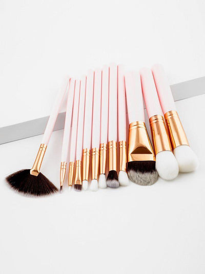 Professional Makeup Brush Set 12pcs-makeup-Des Mess