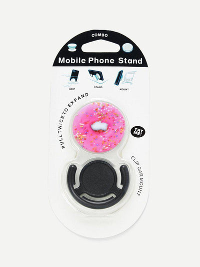 Cartoon Doughnut Gasbag Phone Holder-others-Des Mess