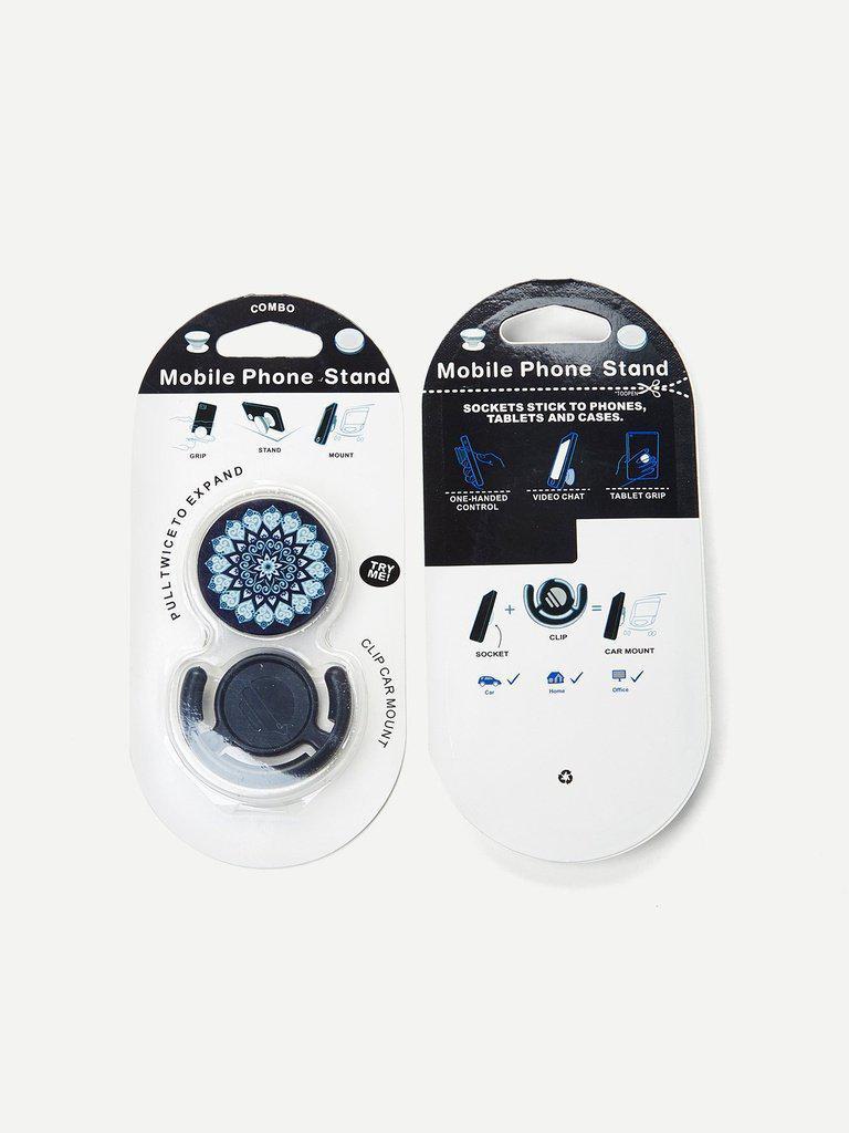 Contrast Round Durable Phone Holder-others-Des Mess