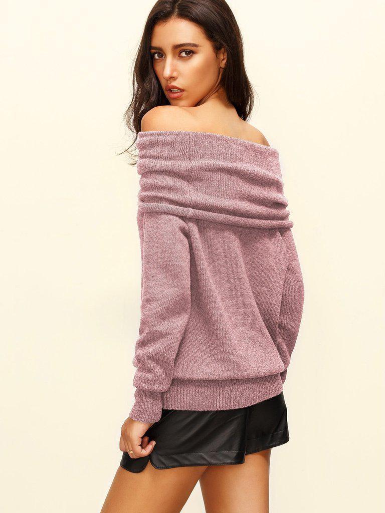 Raglan Sleeve Two Way Sweater-outerwear-Des Mess