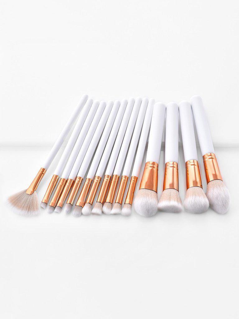 Soft Bristle Makeup Brush 15pcs-makeup-Des Mess