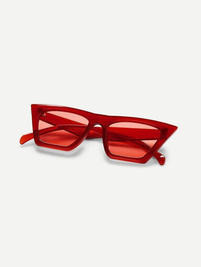 Plain Frame Cat Eye Sunglasses-accessories-Des Mess