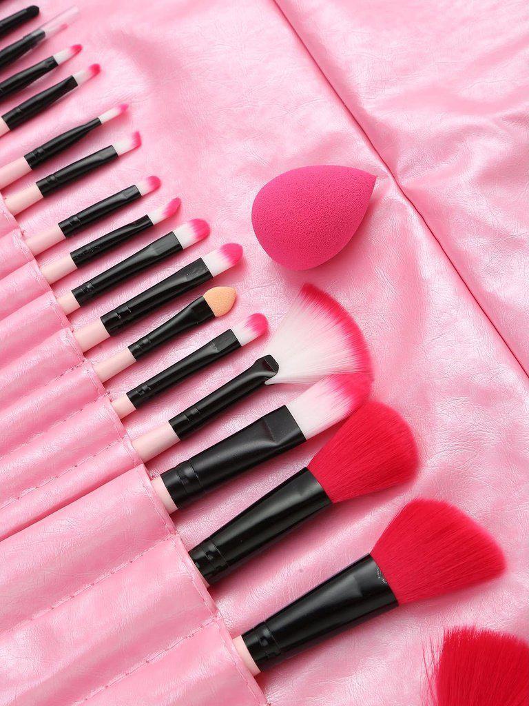 Professional Makeup Brush 24pcs With PU Bag--Des Mess