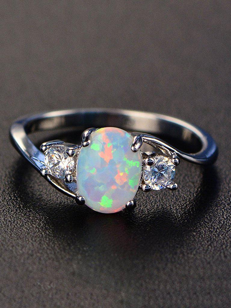 Gemstone Decorate Ring-jewelry-Des Mess