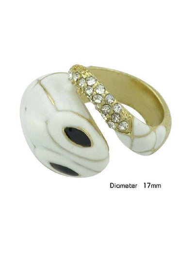 Enamel Snake Rings-jewelry-Des Mess