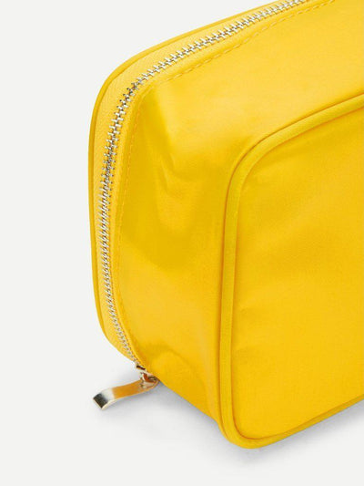 Letter Print Makeup Bag-makeup-Des Mess