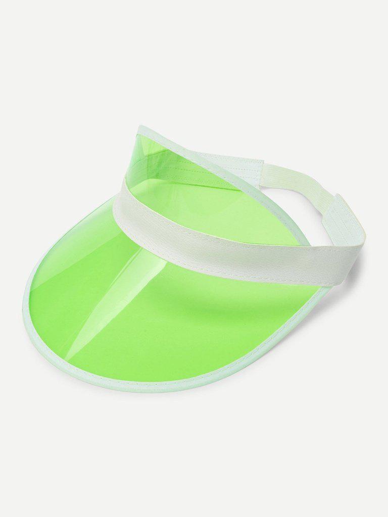 Clear Brim Visor Hat-accessories-Des Mess