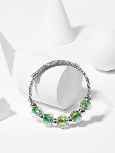 Two Tone Design Bangle--Des Mess
