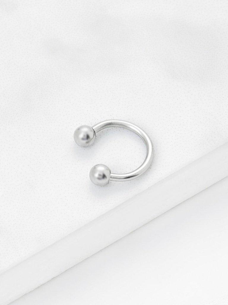 Plated Smooth Nose Ring-jewelry-Des Mess