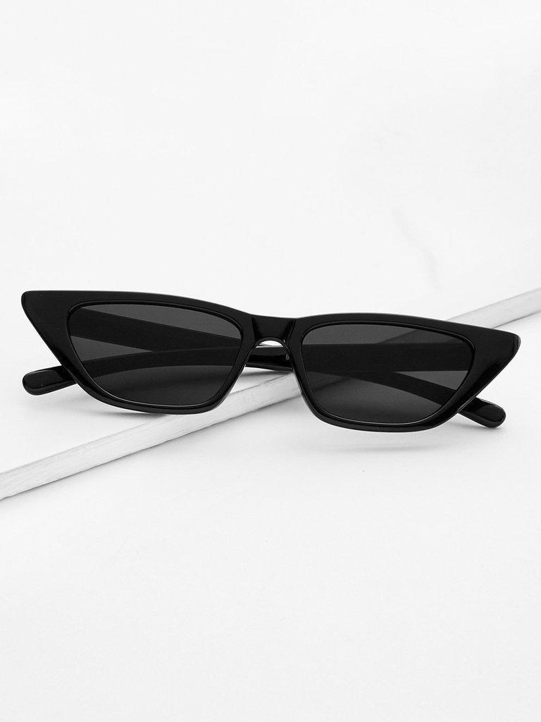 Cat Eye Mirror Lens Sunglasses-accessories-Des Mess