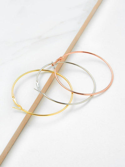 Extra Large Hoop Earring Set-jewelry-Des Mess