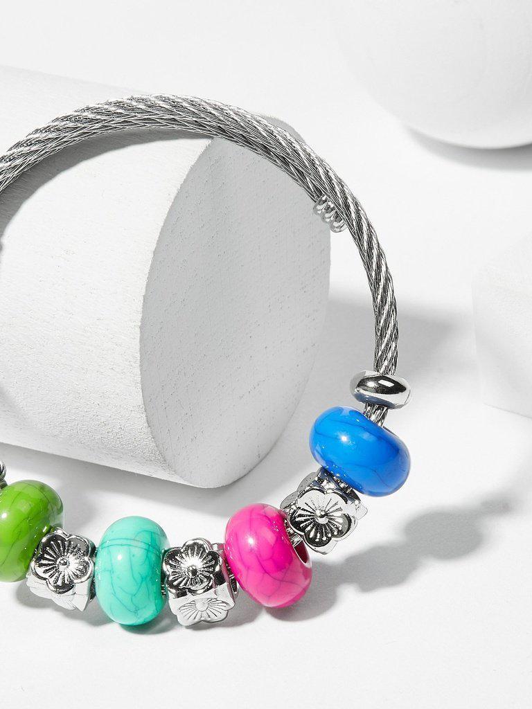 Bead Decorated Bangle--Des Mess