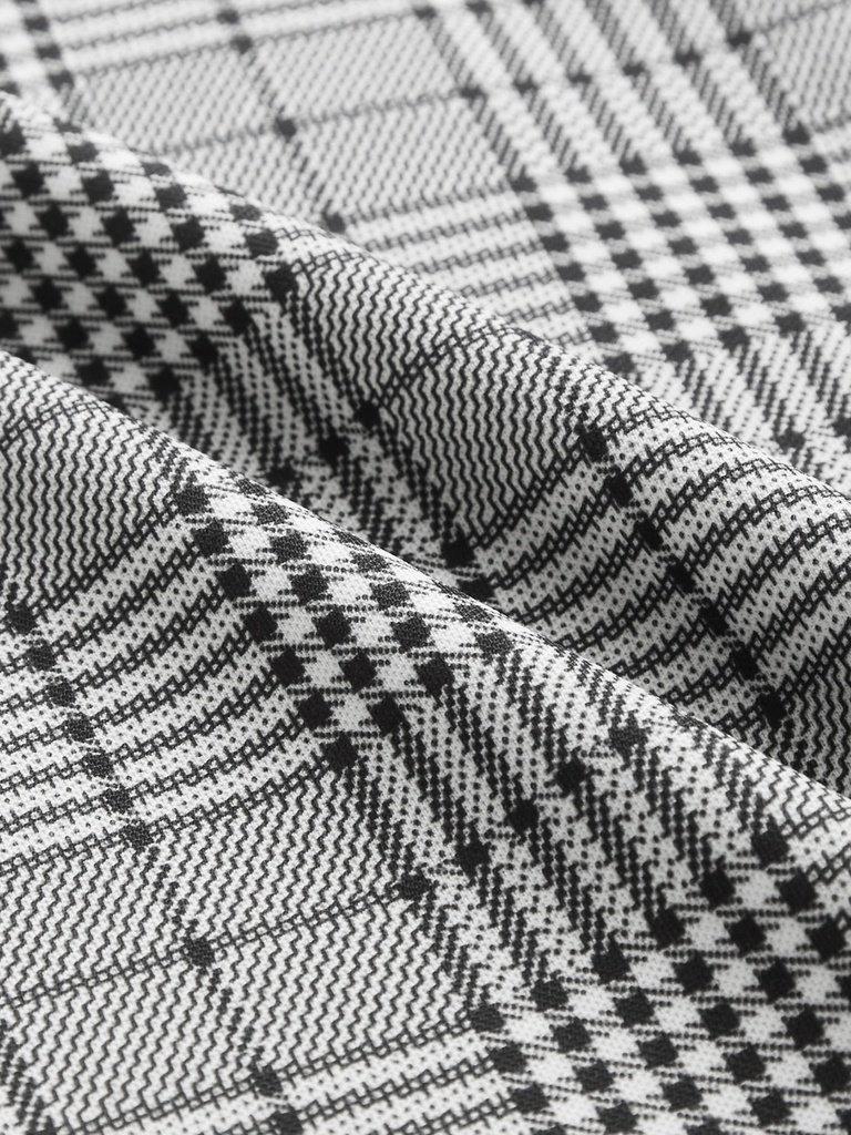 Plaid Print Bodycon Skirt-bottom-Des Mess