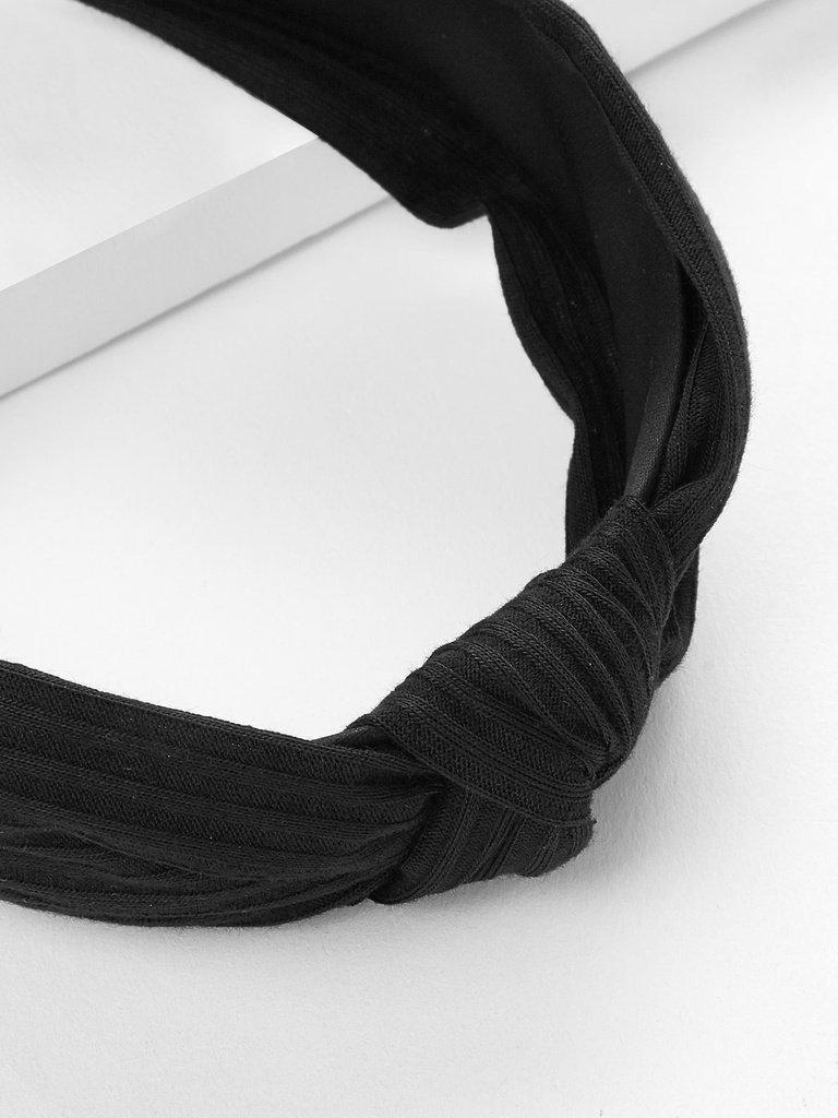 Knot Design Wide Headband-hair-Des Mess