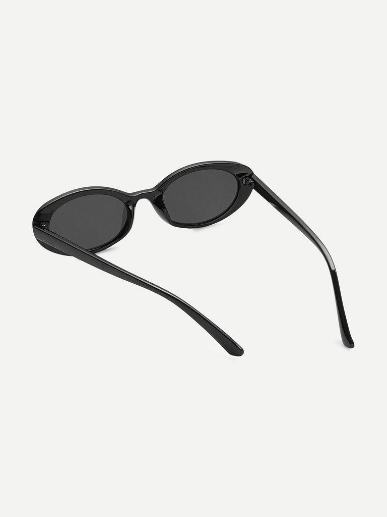 Flat Lens Cat Eye Sunglasses-accessories-Des Mess