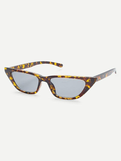 Cat Eye Mirror Lens Sunglasses-accessories-Des Mess