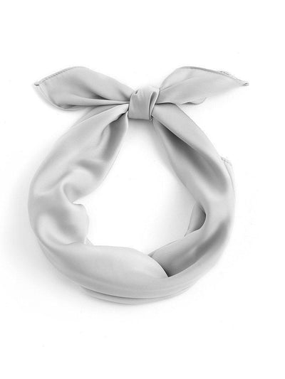 Plain Satin Bandana-accessories-Des Mess