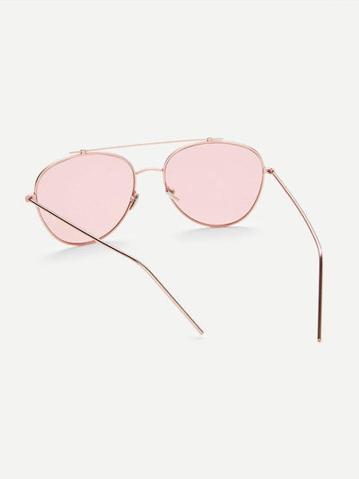 Top Bar Aviator Sunglasses-accessories-Des Mess