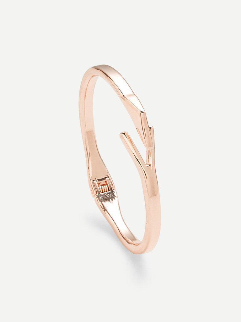 Open Spring Cuff Bangle--Des Mess