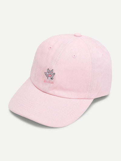Embroidered Detail Baseball Cap-accessories-Des Mess