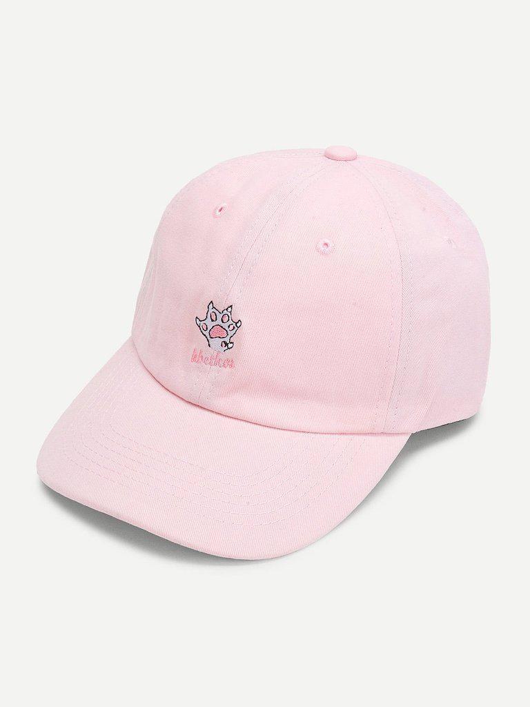 Embroidered Detail Baseball Cap-accessories-Des Mess