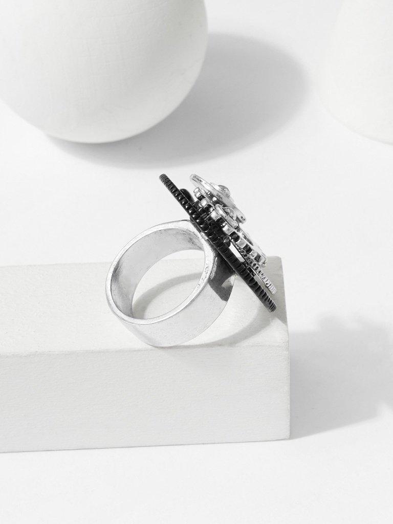 Gear Design Ring-jewelry-Des Mess
