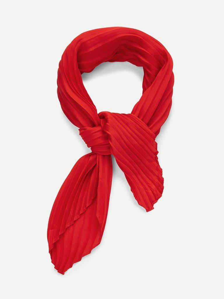 Simple Pleated Bandana-accessories-Des Mess
