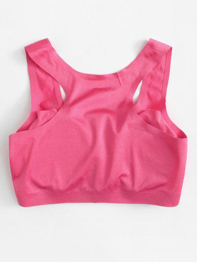 Racerback Seamless Sports Bra-sportswear-Des Mess