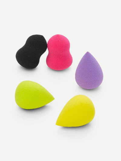 Multi Shaped Mini Puff 5pcs-makeup-Des Mess