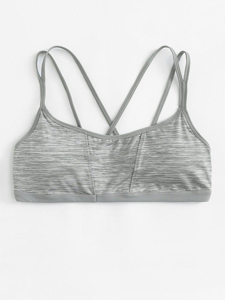 Space Dye Strappy Sports Bra-sportswear-Des Mess