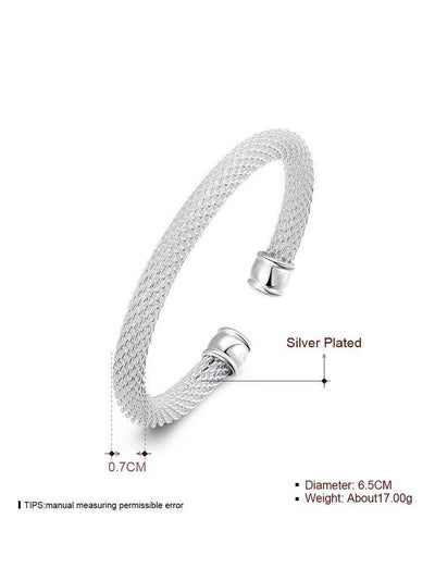 Metal Mesh Design Bangle--Des Mess
