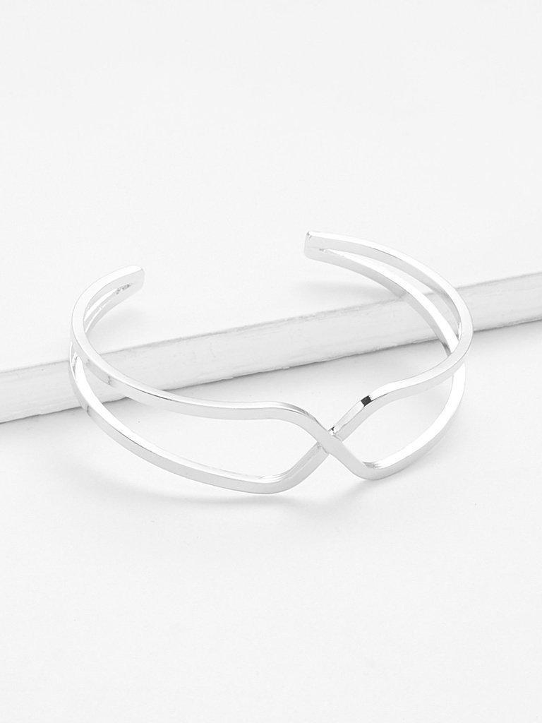 Open Cuff Bangle--Des Mess