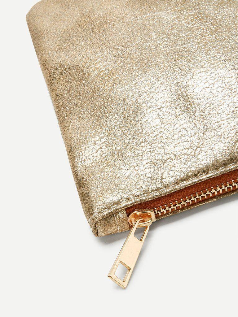 Metallic Makeup Bag-makeup-Des Mess