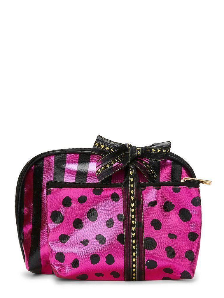 Striped Combination Makeup Bag 3pcs-makeup-Des Mess