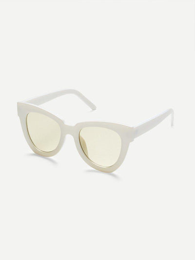 Chunky Frame Cat Eye Sunglasses-accessories-Des Mess