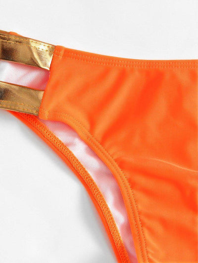 Ladder Cut Out Bikini Set-swimwear-Des Mess