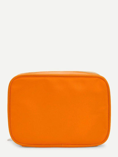 Letter Print Makeup Bag-makeup-Des Mess