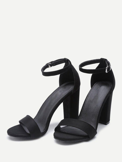 Two Part Block Heeled Sandals-shoes-Des Mess