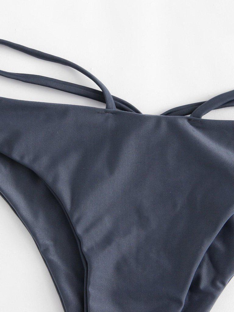 Criss Cross Bikini Set-swimwear-Des Mess