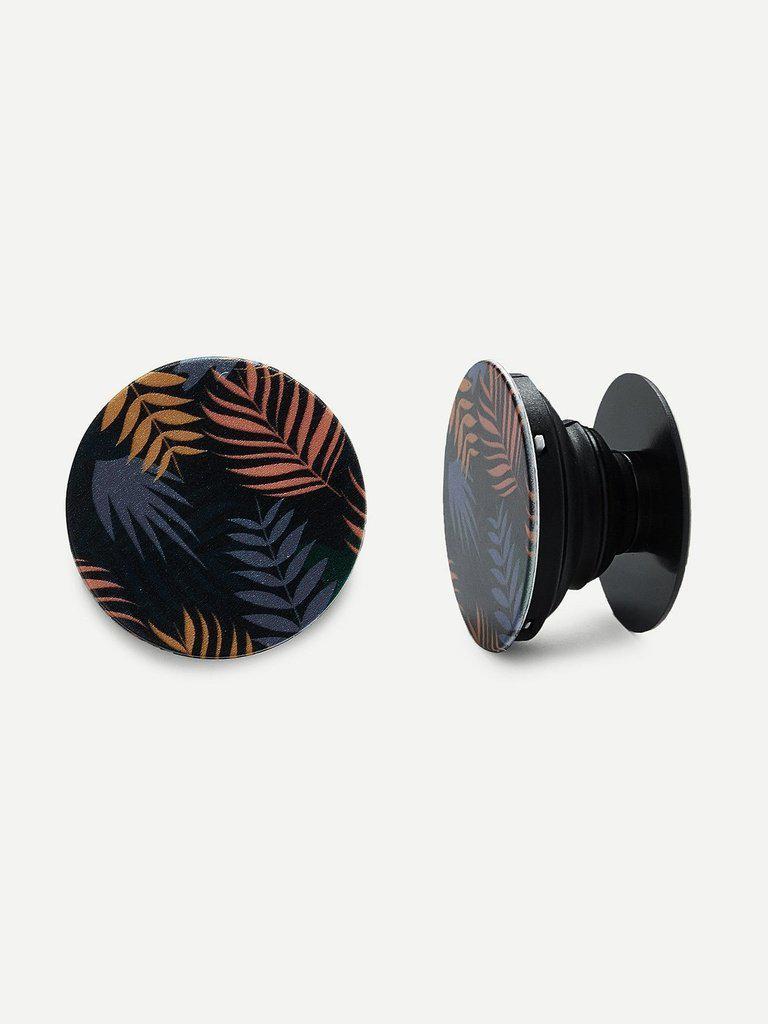 Tropical Print Round Gasbag Phone Holder-others-Des Mess