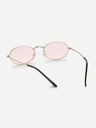 Tinted Oval Sunglasses-accessories-Des Mess